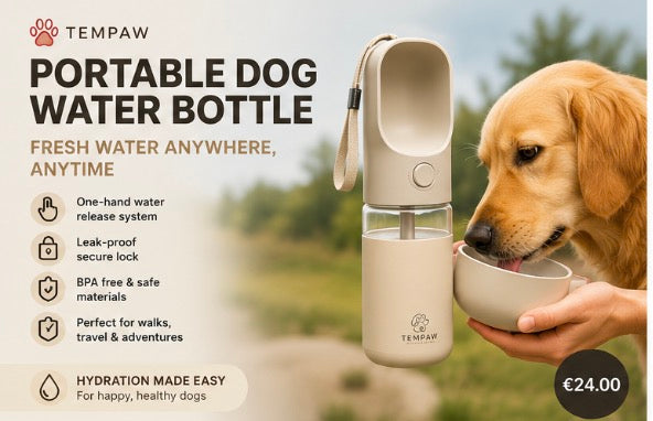 Portable Dog Water Bottle 0.7 L
