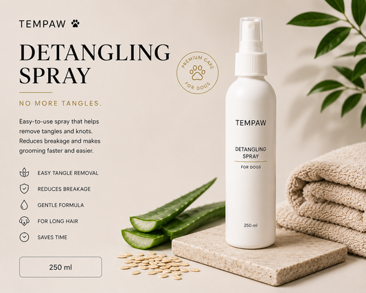 Tempaw detangling spray