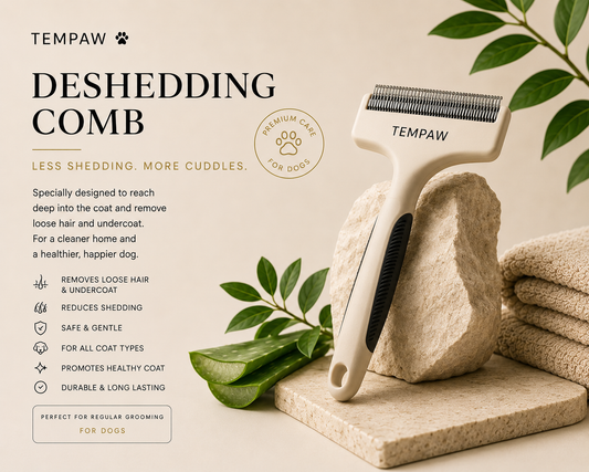 Tempaw deshedding comb